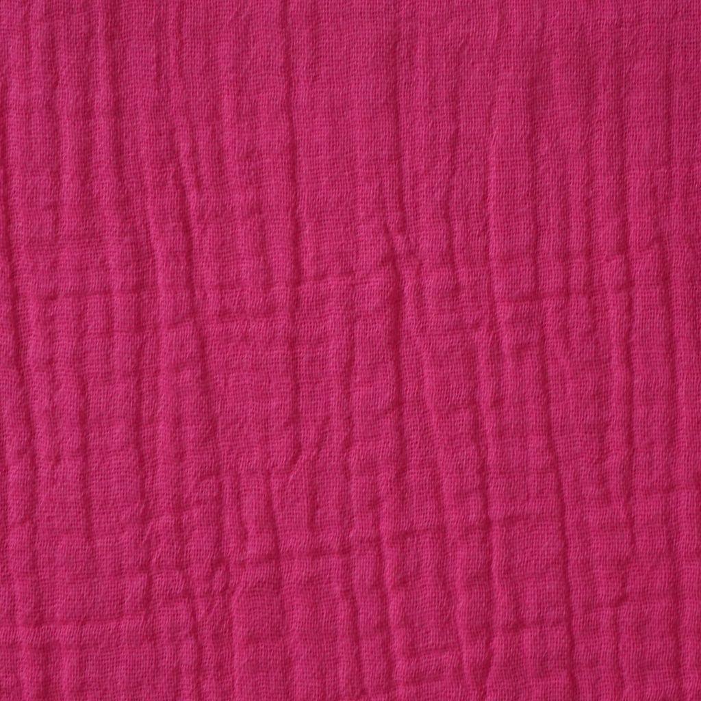 Musselin Double Gauze uni pink